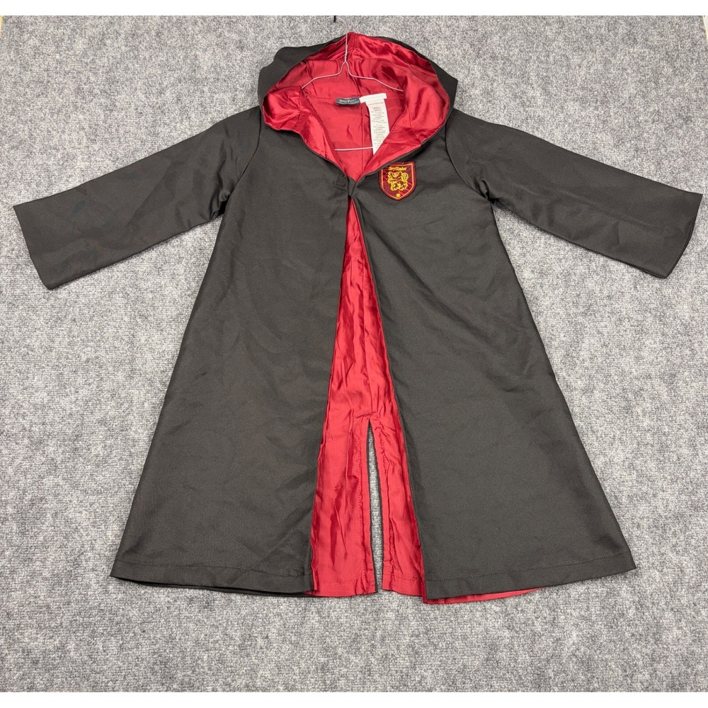 Pottery Barn Kids Harry Potter Gryffindor Robe Costume Black Red Hooded Kids